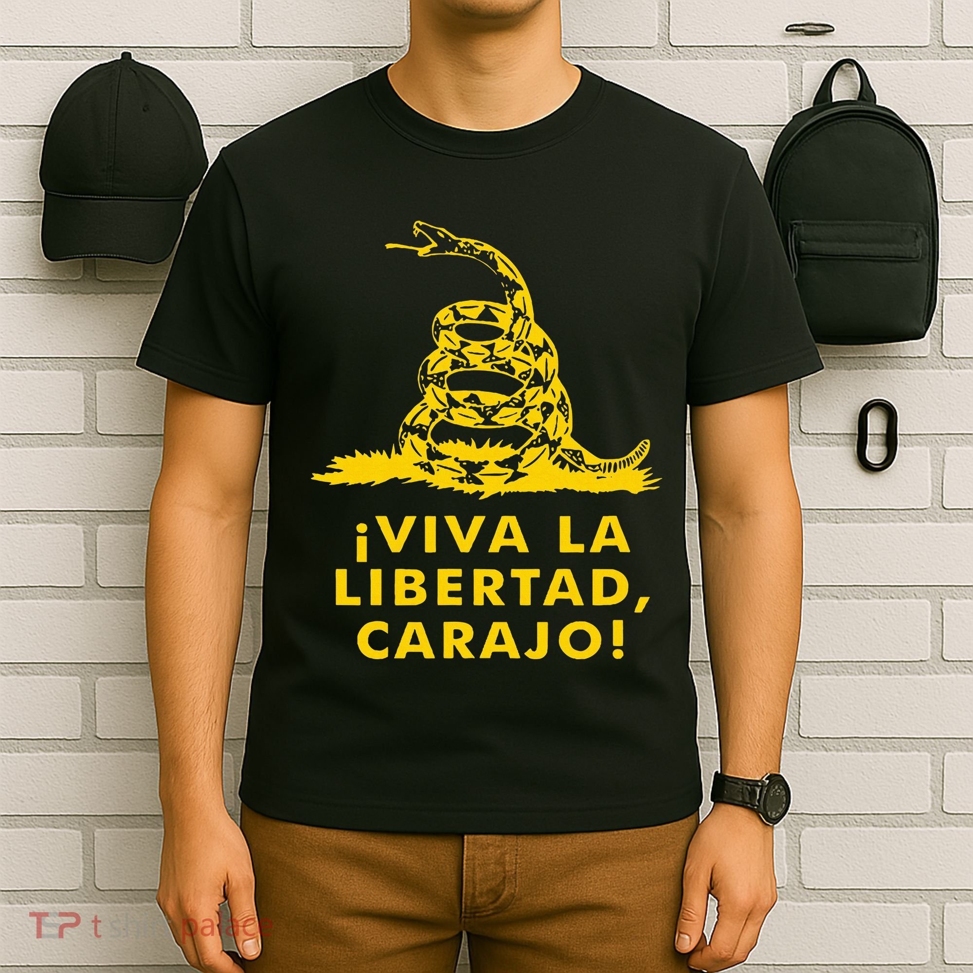 Viva La Libertad Carajo Milei Libertarian Ancap Liberty T-Shirt