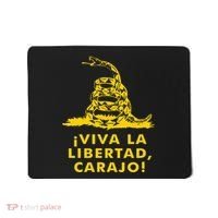 Viva La Libertad Carajo Milei Libertarian Ancap Liberty Mousepad thumb 0