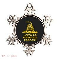 Viva La Libertad Carajo Milei Libertarian Ancap Liberty Ornament thumb 0