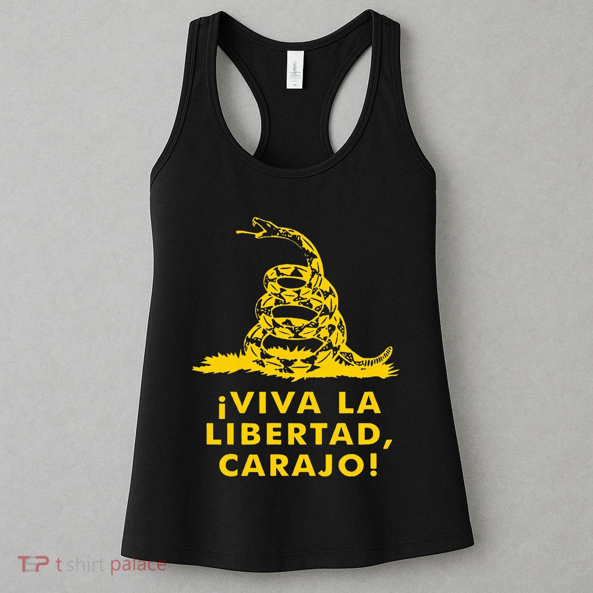 Viva La Libertad Carajo Milei Libertarian Ancap Liberty Women's Tank Top
