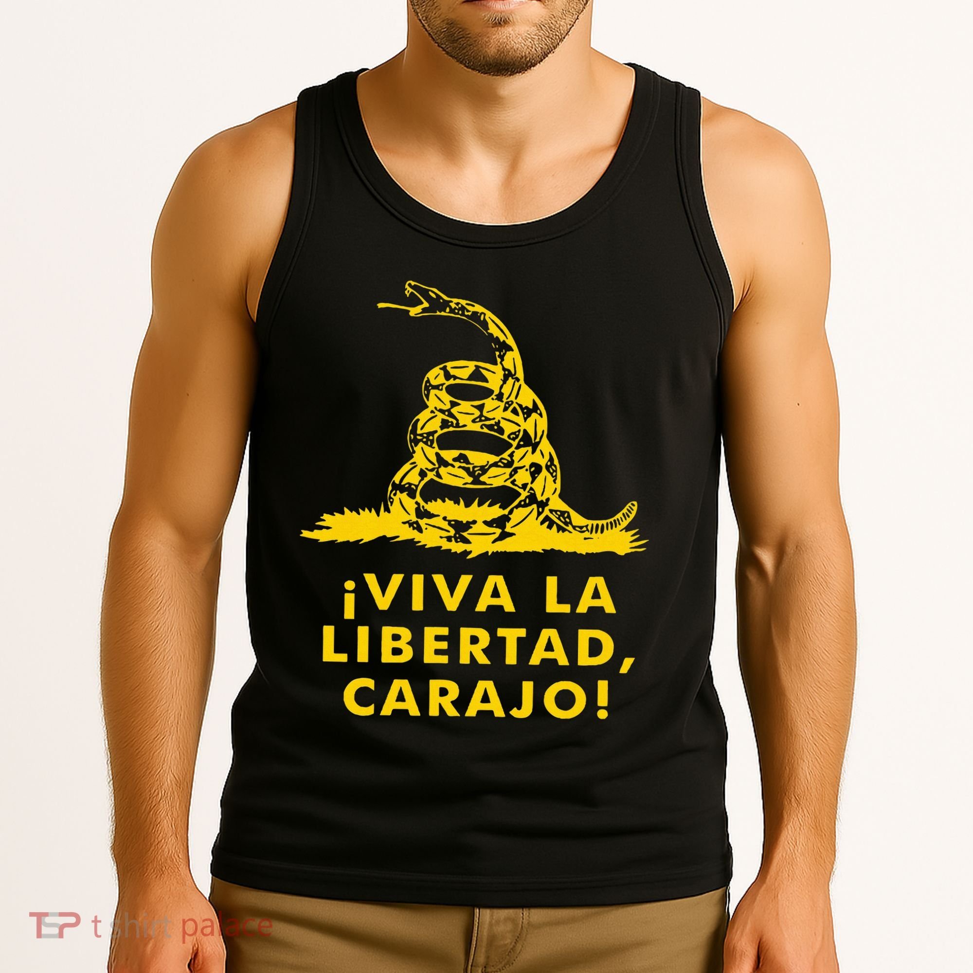 Viva La Libertad Carajo Milei Libertarian Ancap Liberty Tank Top