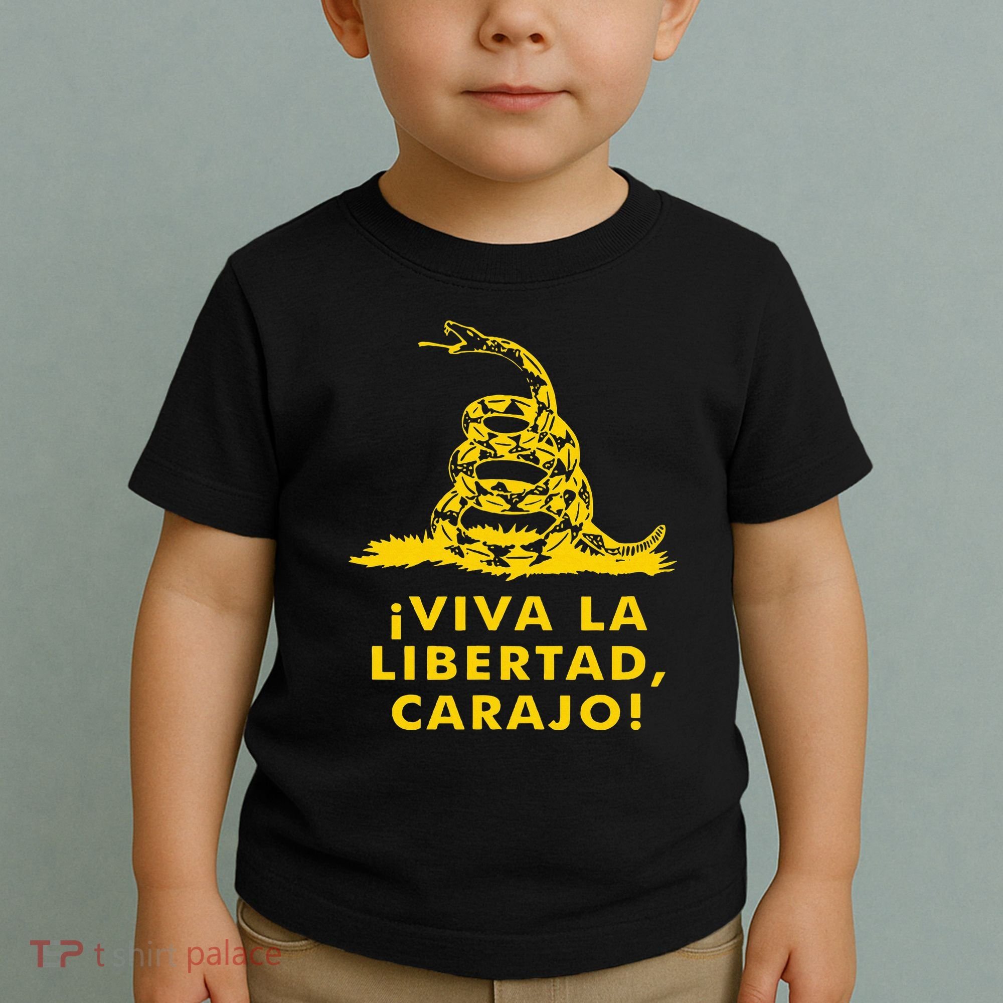Viva La Libertad Carajo Milei Libertarian Ancap Liberty Toddler T-Shirt