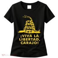 Viva La Libertad Carajo Milei Libertarian Ancap Liberty Women's T-Shirt thumb 0