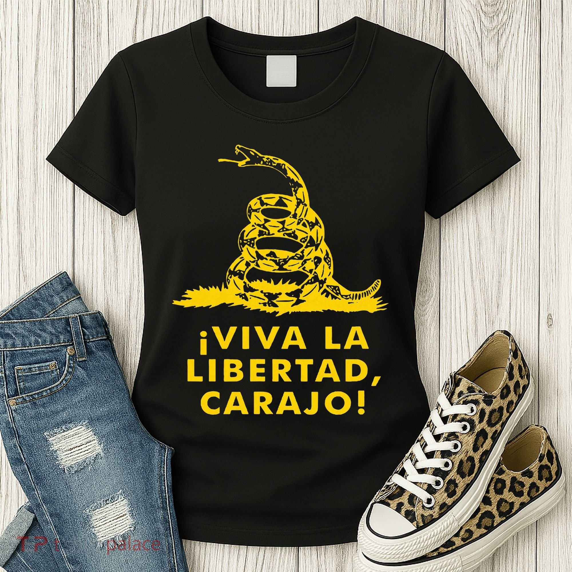 Viva La Libertad Carajo Milei Libertarian Ancap Liberty Women's T-Shirt