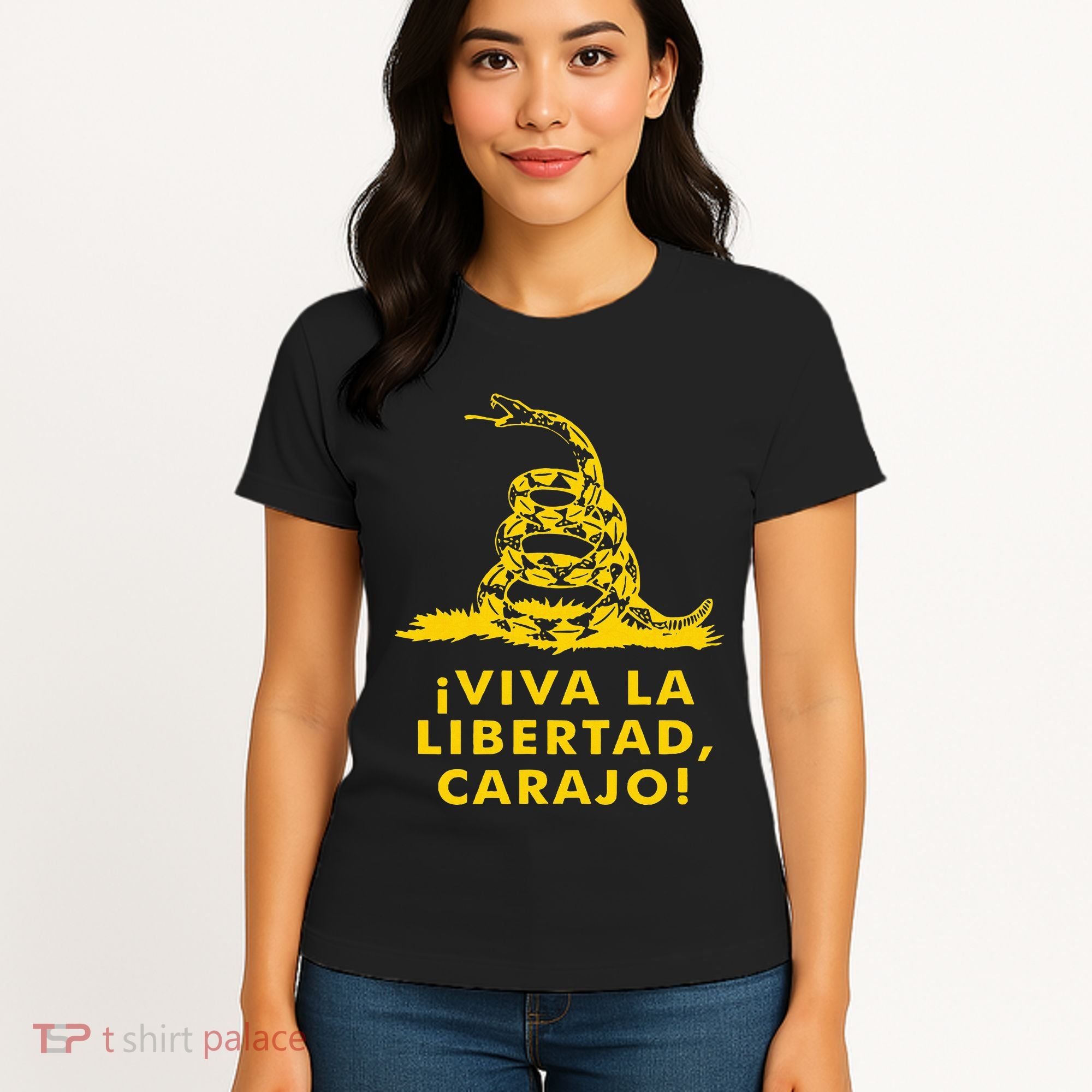 Viva La Libertad Carajo Milei Libertarian Ancap Liberty Women's T-Shirt