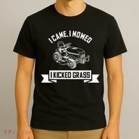 Vintage Lawn Mowing Funny Landscaping Mowologist T-Shirt thumb 3