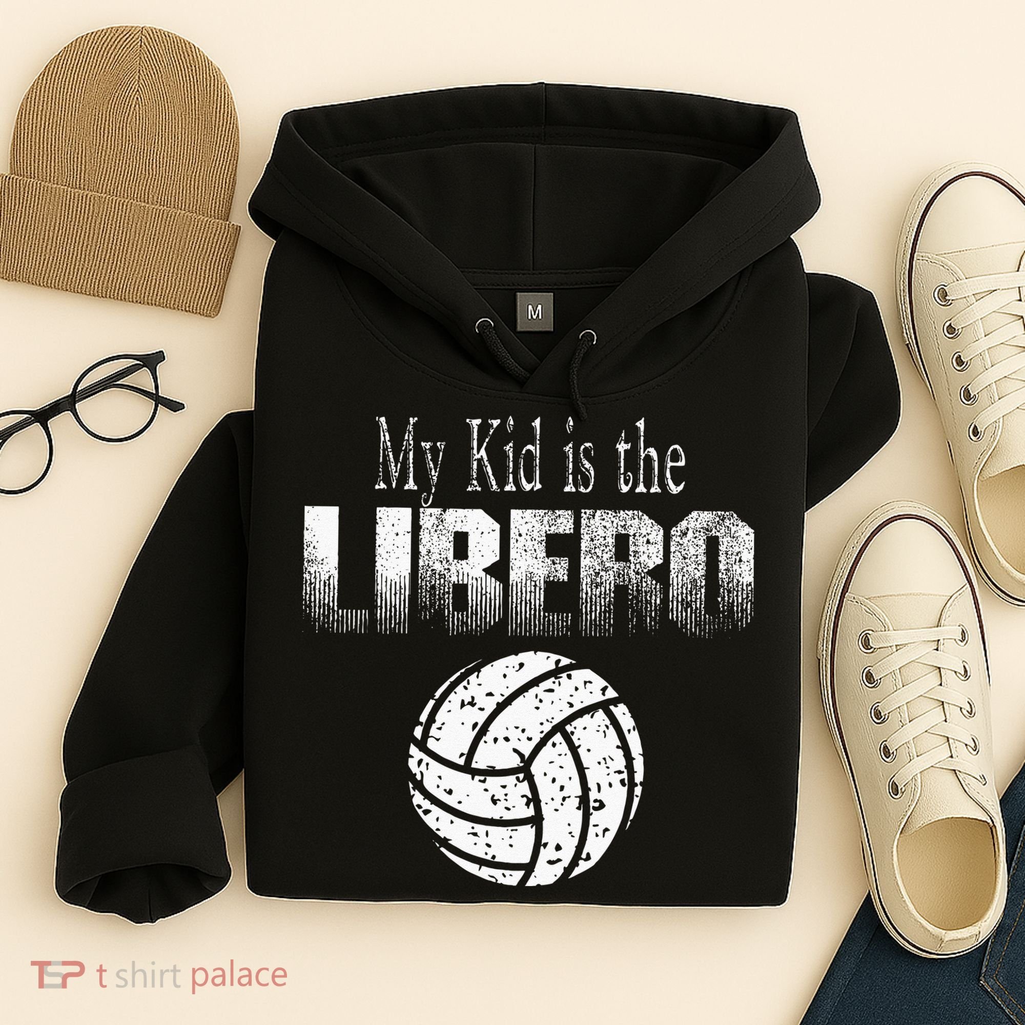 Volleyball Libero Mom Or Dad Hoodie