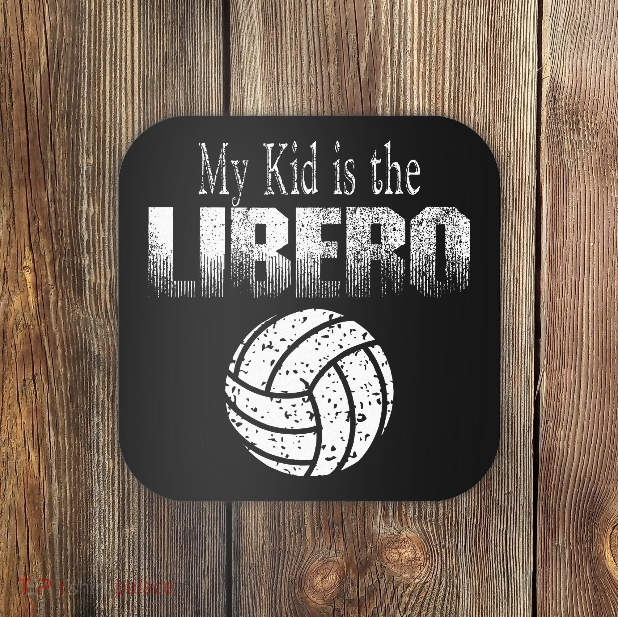 Volleyball Libero Mom Or Dad Coaster