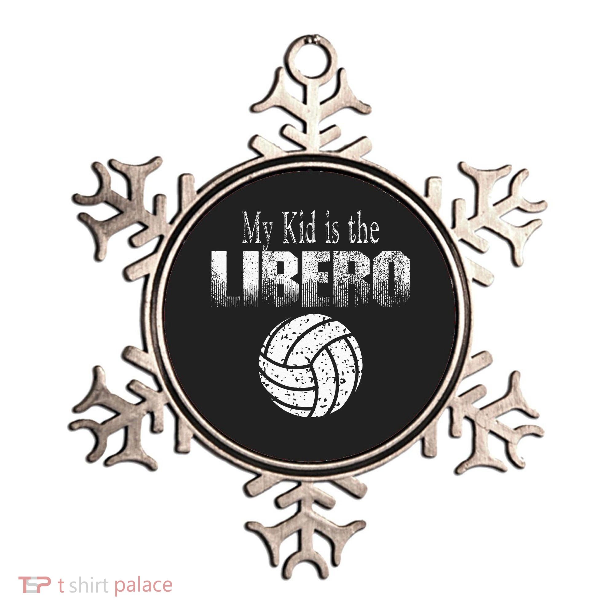 Volleyball Libero Mom Or Dad Ornament