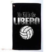 Volleyball Libero Mom Or Dad Golf Towel thumb 0
