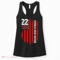 Veteran Lives Matter Suicide Awareness Ptsd Veteran 22 Day Women's Tank Top thumb 0