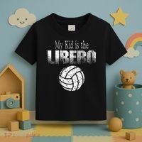 Volleyball Libero Mom Or Dad Toddler T-Shirt thumb 3