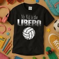 Volleyball Libero Mom Or Dad Kids T-Shirt thumb 3
