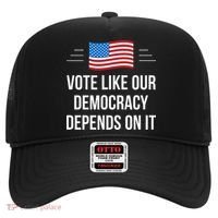 Vote Like Our Democracy Depends On It Hat thumb 0