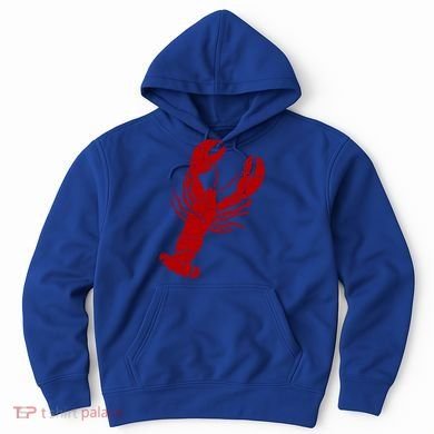 Vintage Lobster Print Lobster Gift Hoodie