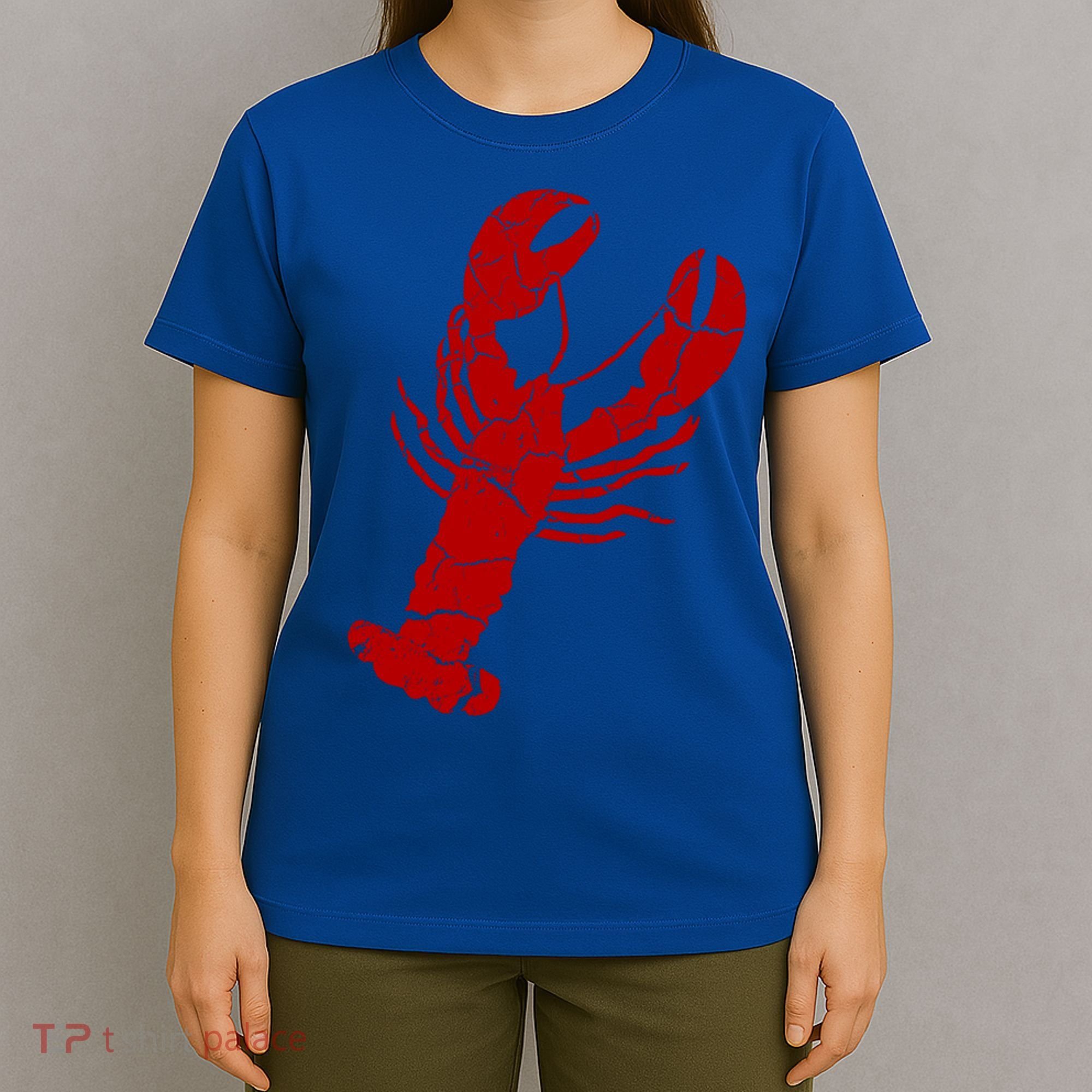 Vintage Lobster Print Lobster Gift T-Shirt