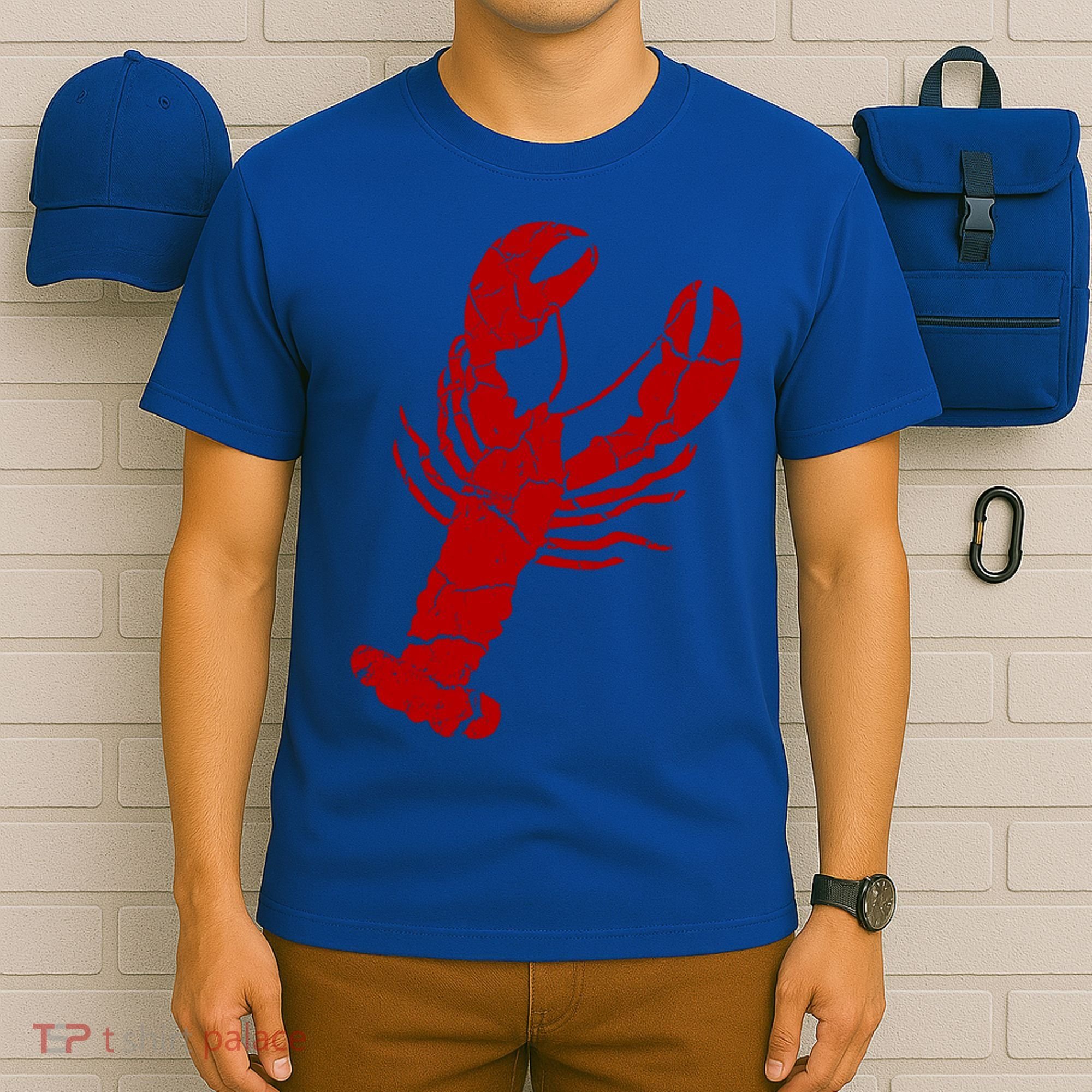 Vintage Lobster Print Lobster Gift T-Shirt