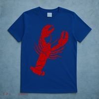 Vintage Lobster Print Gift Lobster Cute Gift T-Shirt thumb 5