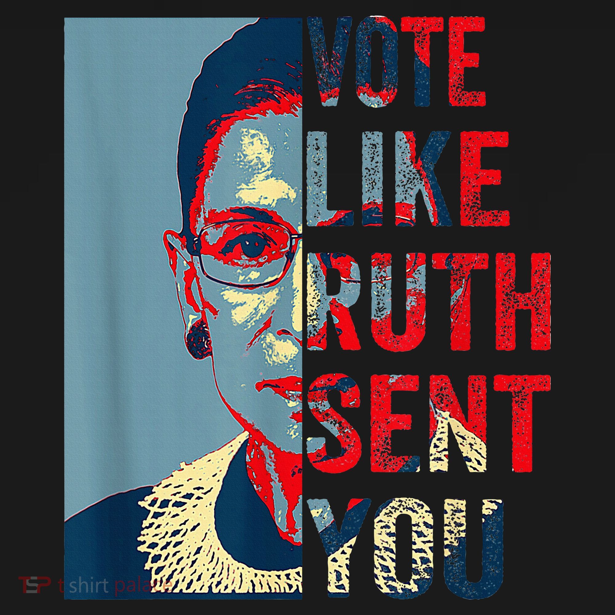 Vote Like Ruth Sent You Funny Feminist Backpack