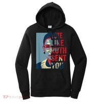 Vote Like Ruth Sent You Funny Feminist Women's Hoodie thumb 0