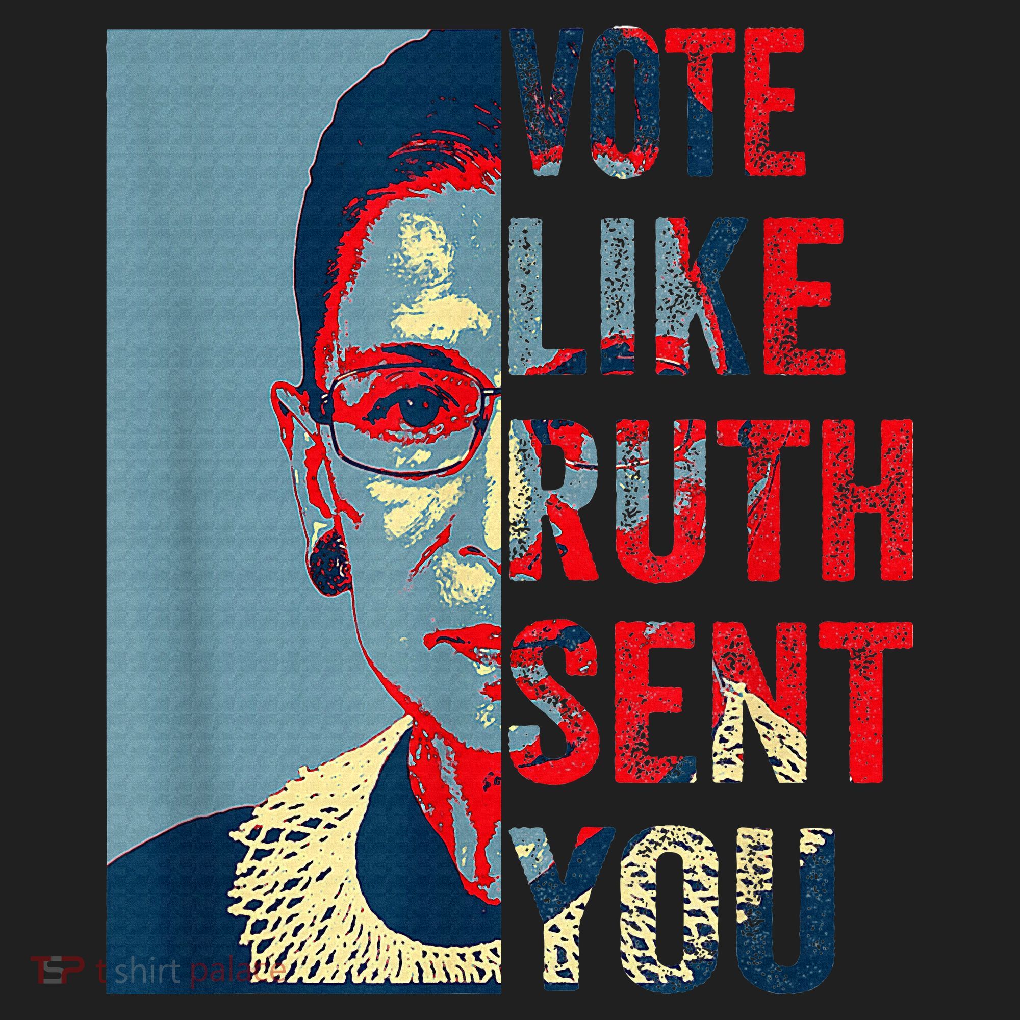Vote Like Ruth Sent You Funny Feminist Golf Towel