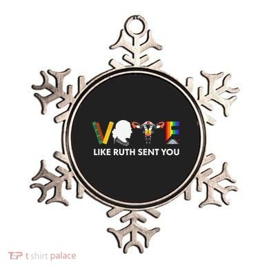 Vote Like Ruth Sent You Uterus Feminist Lgbt Ornament