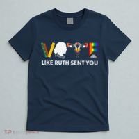 Vote Like Ruth Sent You Uterus Feminist Lgbt T-Shirt thumb 5