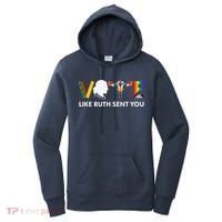 Vote Like Ruth Sent You Uterus Feminist Lgbt Women's Hoodie thumb 0