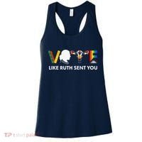 Vote Like Ruth Sent You Uterus Feminist Lgbt Women's Tank Top thumb 0