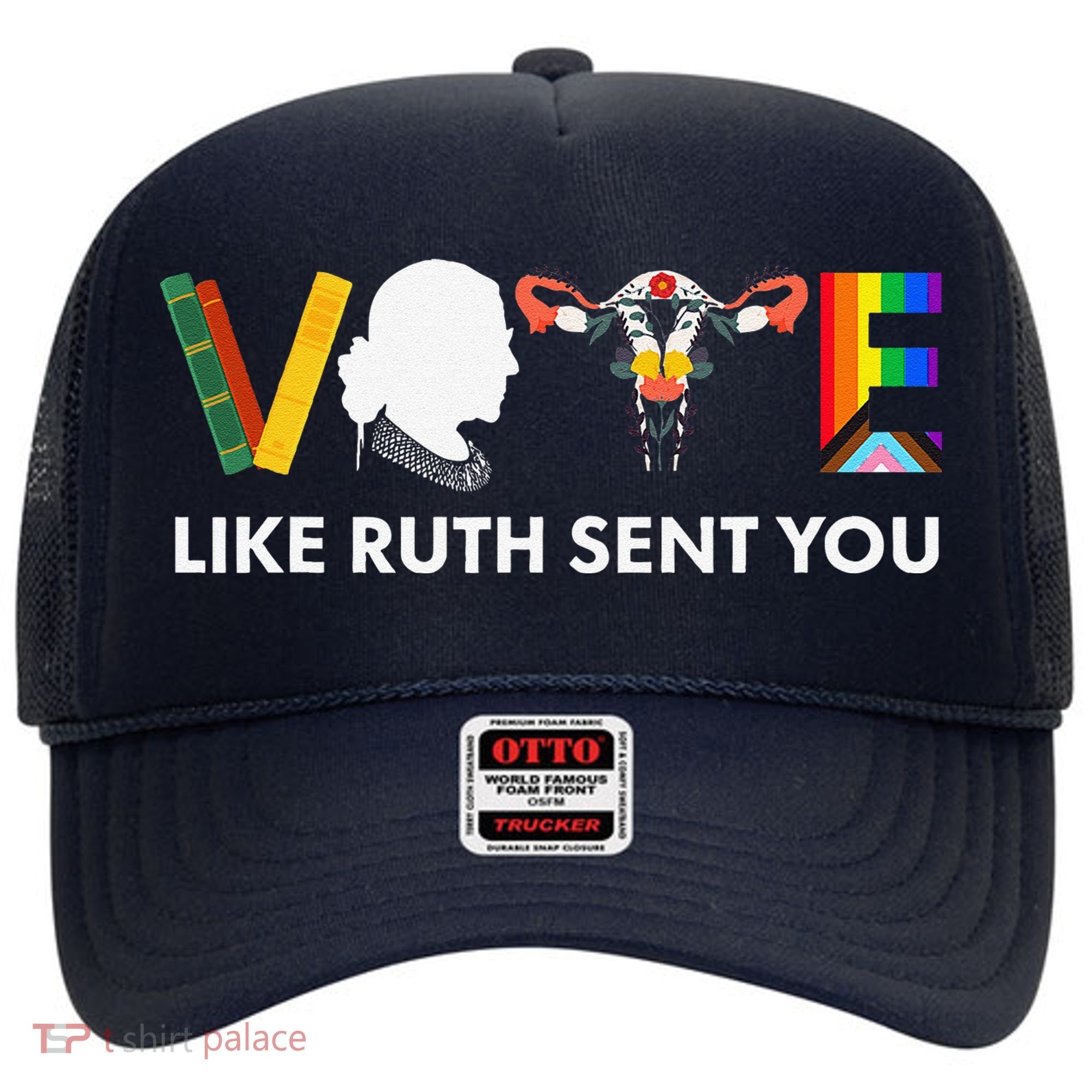 Vote Like Ruth Sent You Uterus Feminist Lgbt Hat