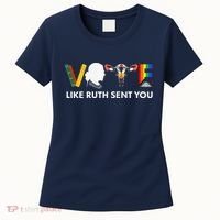 Vote Like Ruth Sent You Uterus Feminist Lgbt Women's T-Shirt thumb 0
