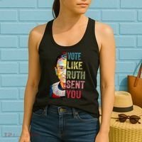 Vote Like Ruth Sent You Women's Tank Top thumb 2
