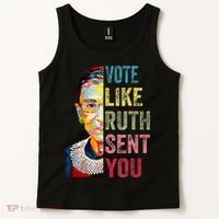 Vote Like Ruth Sent You Tank Top thumb 2