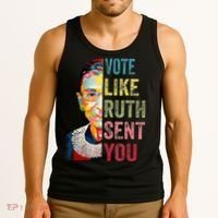 Vote Like Ruth Sent You Tank Top thumb 3