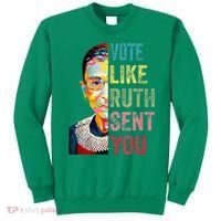 Vote Like Ruth Sent You Sweatshirt thumb 0