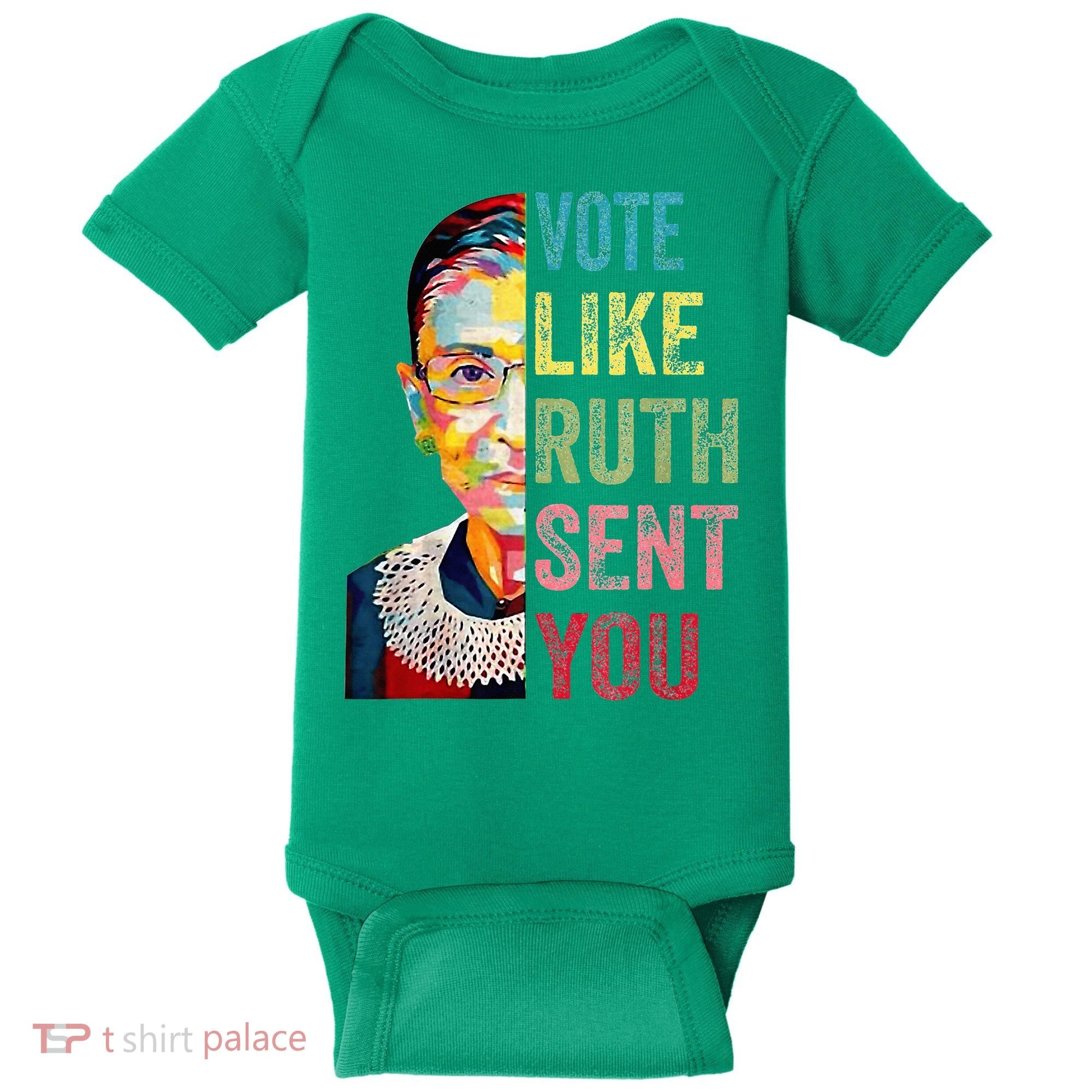 Vote Like Ruth Sent You Baby Bodysuit