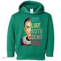 Vote Like Ruth Sent You Toddler Hoodie thumb 0