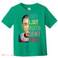 Vote Like Ruth Sent You Toddler T-Shirt thumb 0