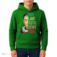 Vote Like Ruth Sent You Kids Hoodie thumb 4