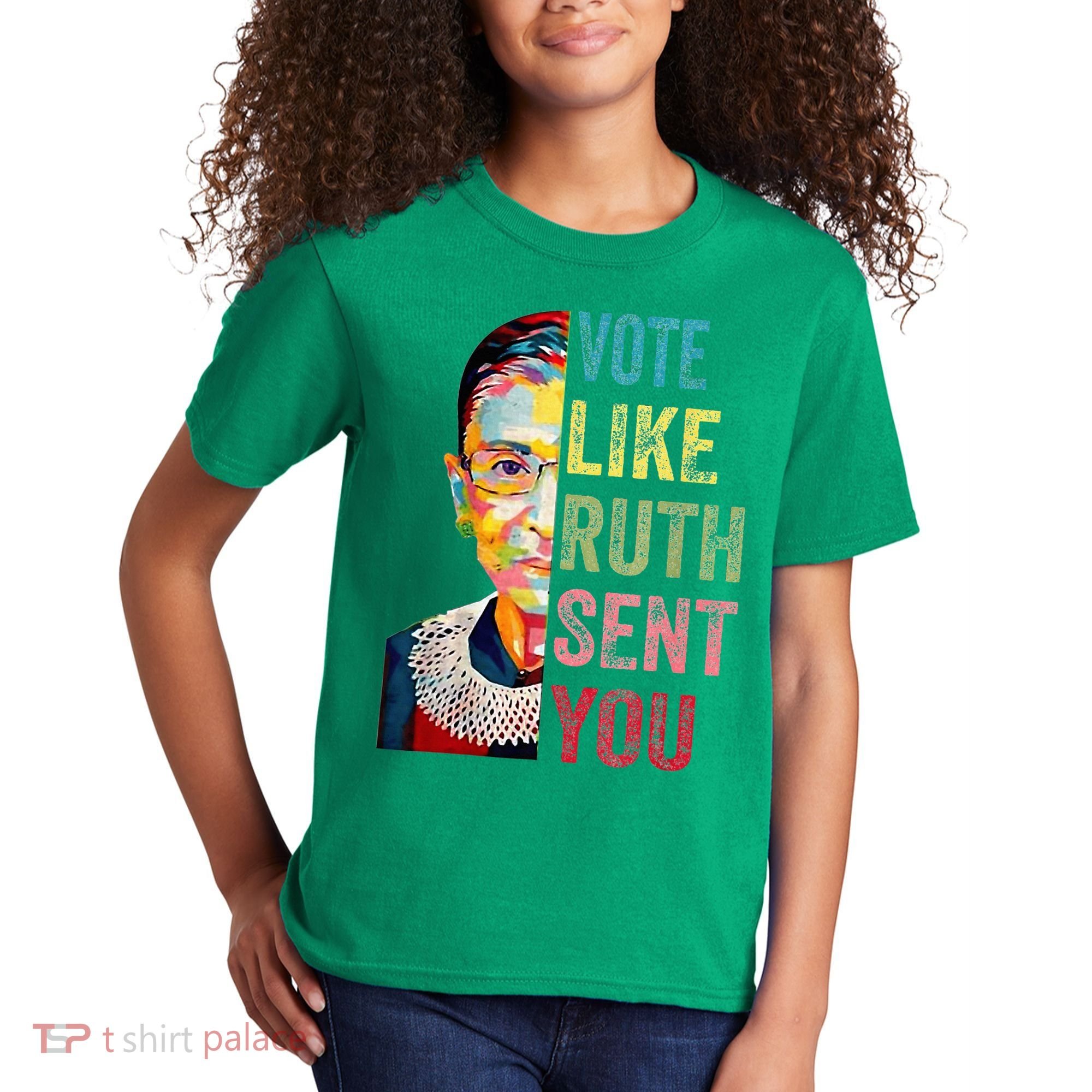 Vote Like Ruth Sent You Kids T-Shirt