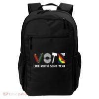 Vote Like Ruth Sent You Gavel Feminists Backpack thumb 0