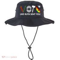 Vote Like Ruth Sent You Gavel Feminists Bucket Hat thumb 0