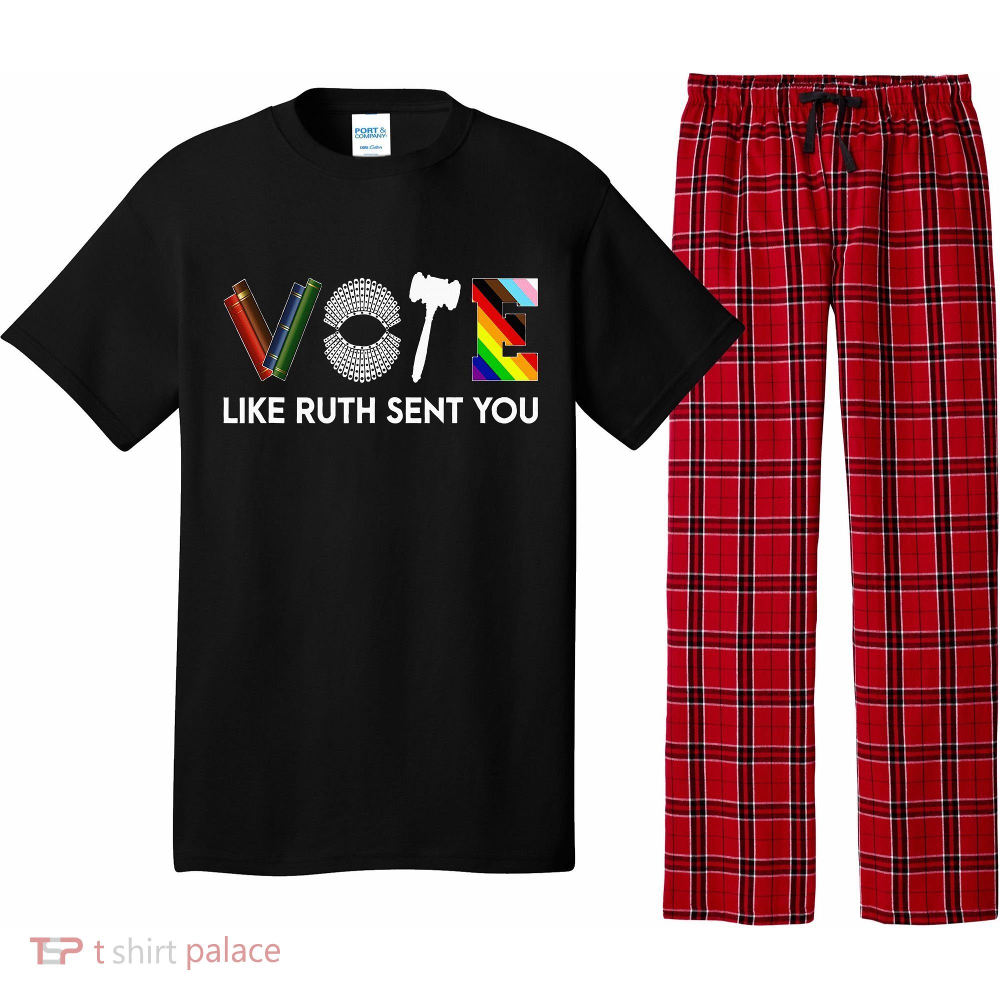 Vote Like Ruth Sent You Gavel Feminists Pajama Set