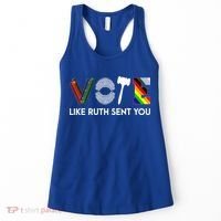 Vote Like Ruth Sent You Gavel Feminists Women's Tank Top thumb 0