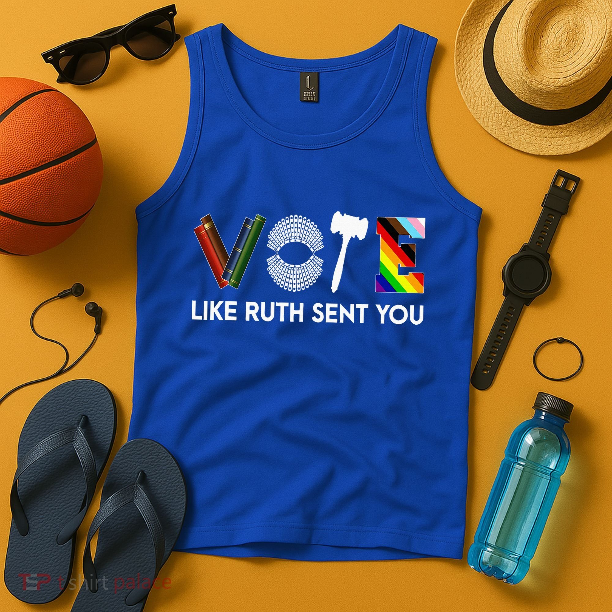 Vote Like Ruth Sent You Gavel Feminists Tank Top
