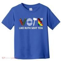 Vote Like Ruth Sent You Gavel Feminists Toddler T-Shirt thumb 0