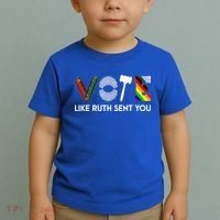 Vote Like Ruth Sent You Gavel Feminists Toddler T-Shirt thumb 2