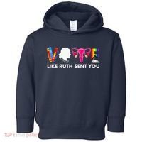 Vote Like Ruth Sent You Uterus Feminist Gifts Lgbt Toddler Hoodie thumb 0