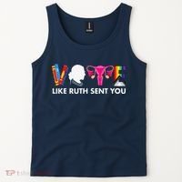 Vote Like Ruth Sent You Uterus Feminist Gifts Lgbt Tank Top thumb 2