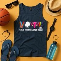 Vote Like Ruth Sent You Uterus Feminist Gifts Lgbt Tank Top thumb 4